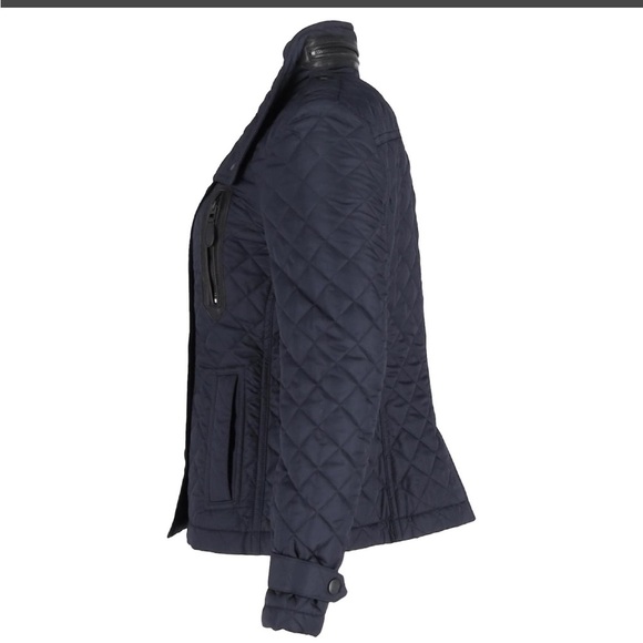Burberry Brit navy quilted cozy jacket - Picture 3 of 11